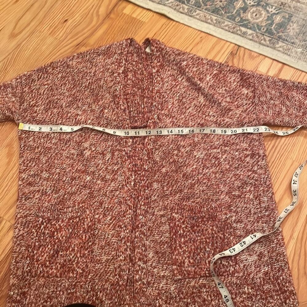 Universal thread Open fall rust cardigan Sweater … - image 6